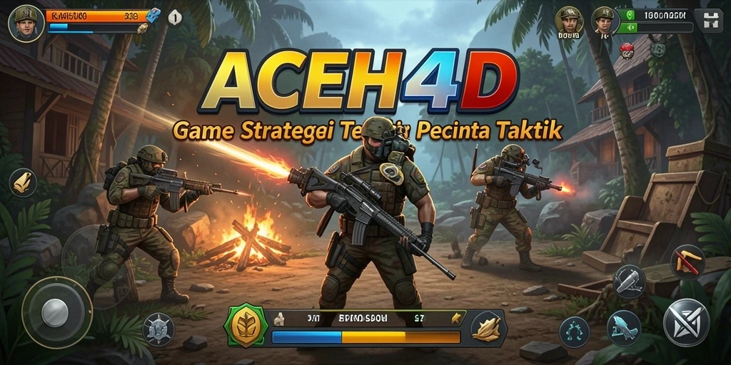 Tampilan menakjubkan dari pertempuran strategis di ACEH4D.