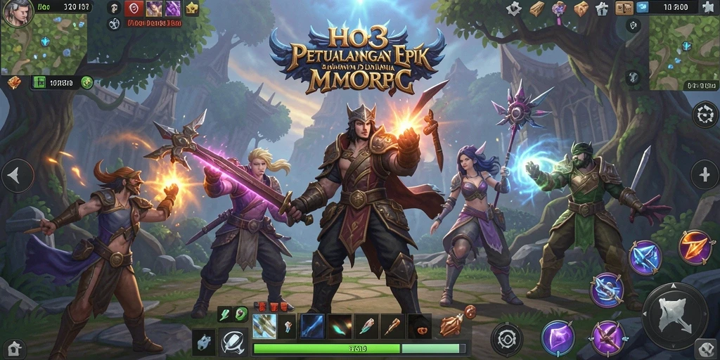 Tampilan gameplay epik dan kolaboratif di HO3 yang memukau.