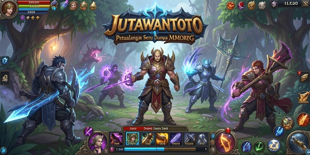 Tangkapan layar menampilkan pertarungan epik di dunia <strong>JUTAWANTOTO</strong>.