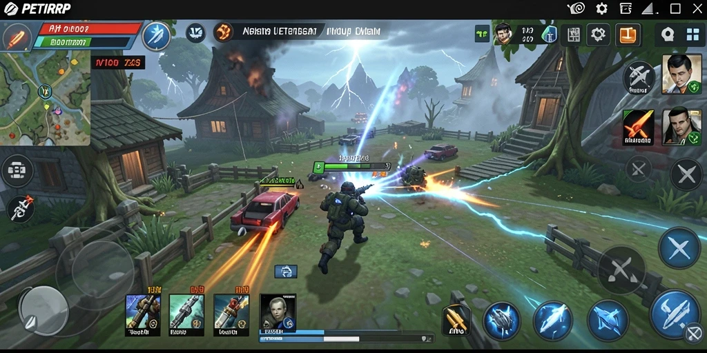 Screenshot utama aplikasi PETIRRP yang menampilkan interface pengguna.