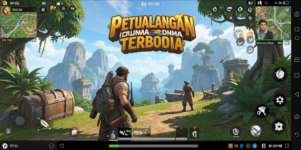 Tampilan menarik dari gameplay RP66 yang menawarkan kebebasan menjelajahi dunia terbuka.