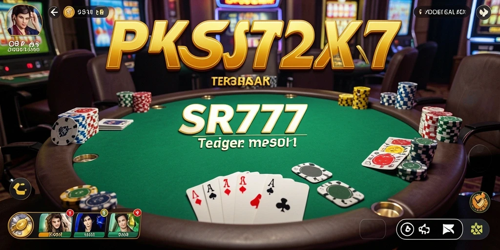 Tampilan menakjubkan dari gameplay Poker di SR777.