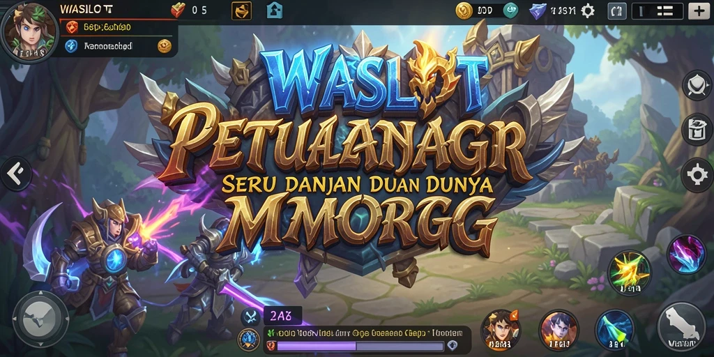 Screenshot gameplay WASLOT dengan tampilan grafis yang menawan.